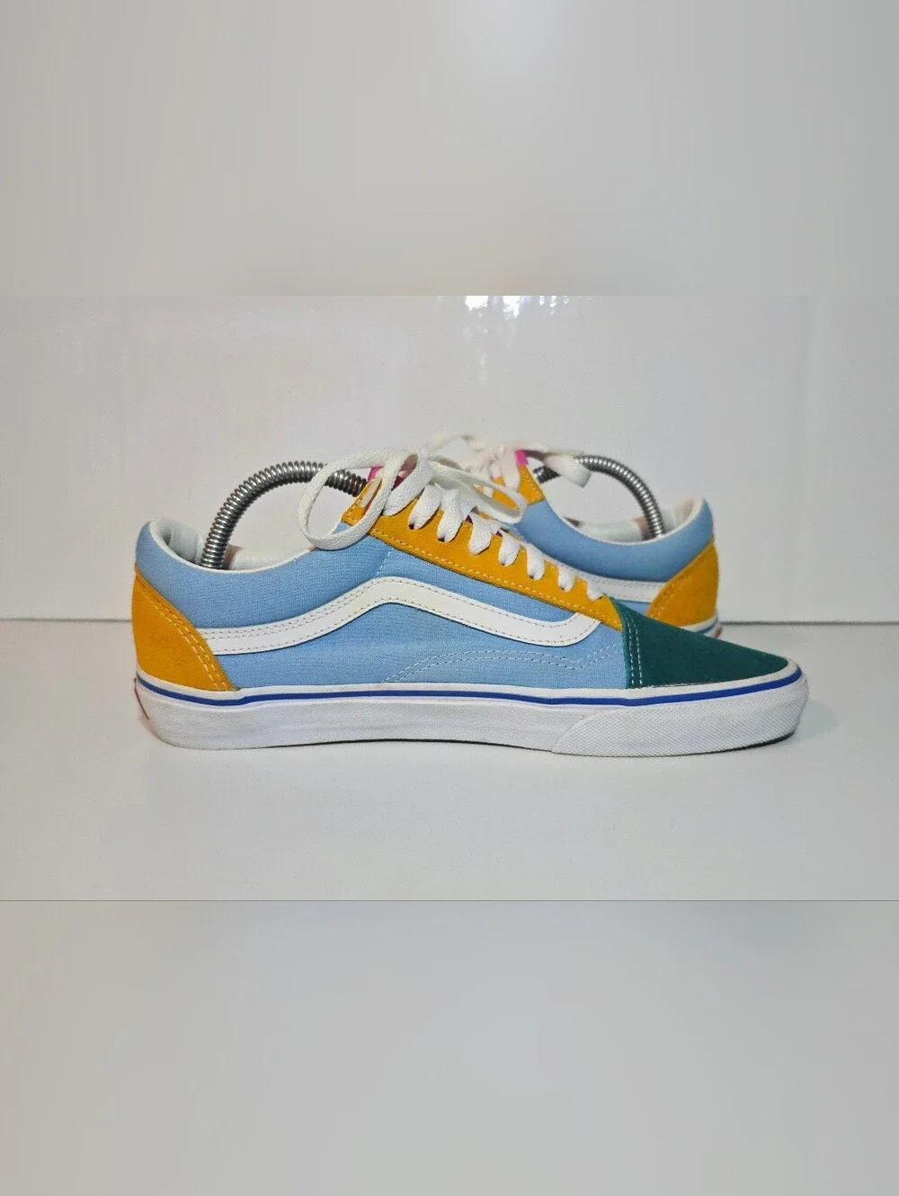 Vans Old Skool Colorblock Sneakers Mens 8.5/Womens 10 Multicolor Shoes